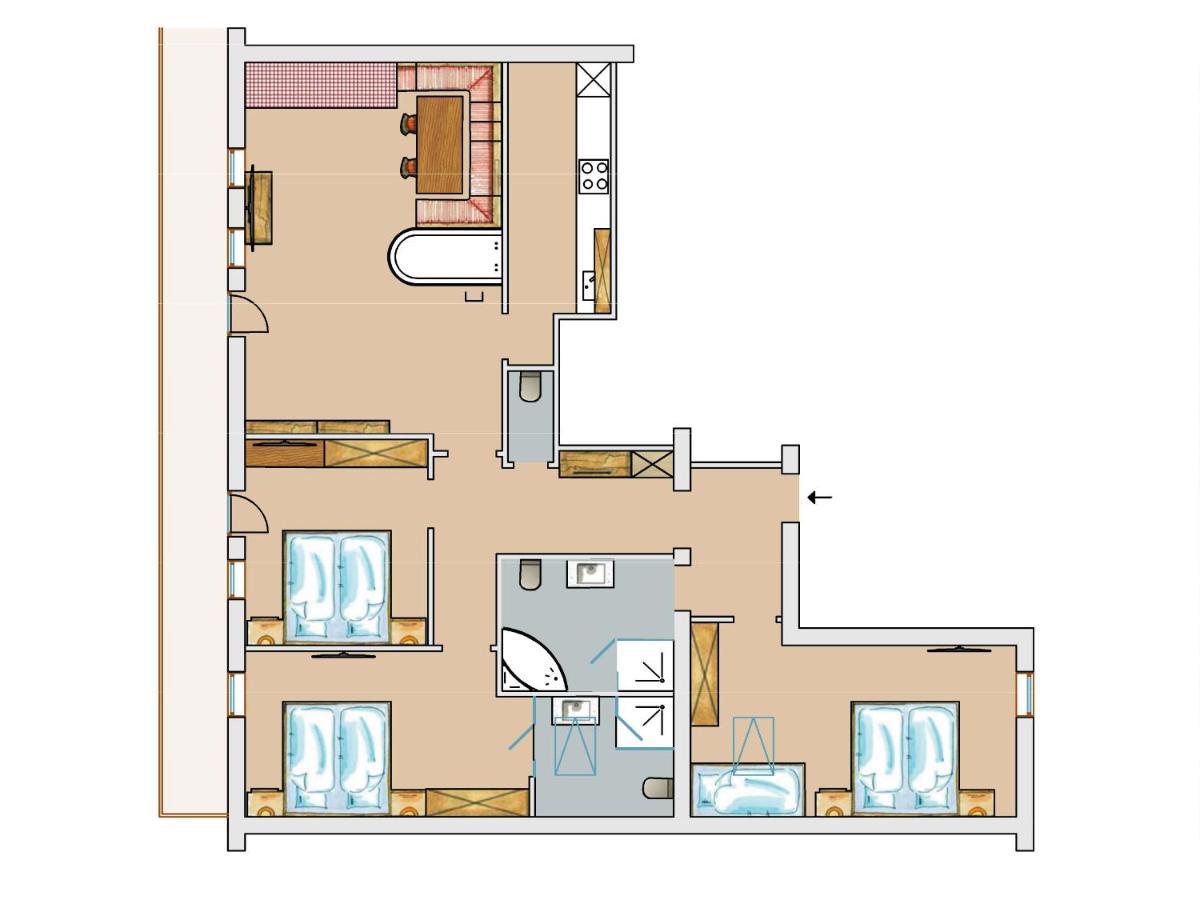 Appartementhaus Sonnenschein Mayrhofen Δωμάτιο φωτογραφία